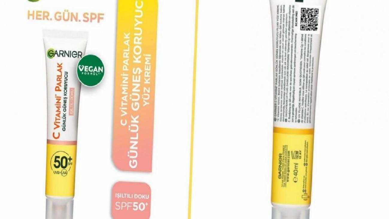 Garnier C Vitaminli Güneş Kremi: Yaza Özel Koruma