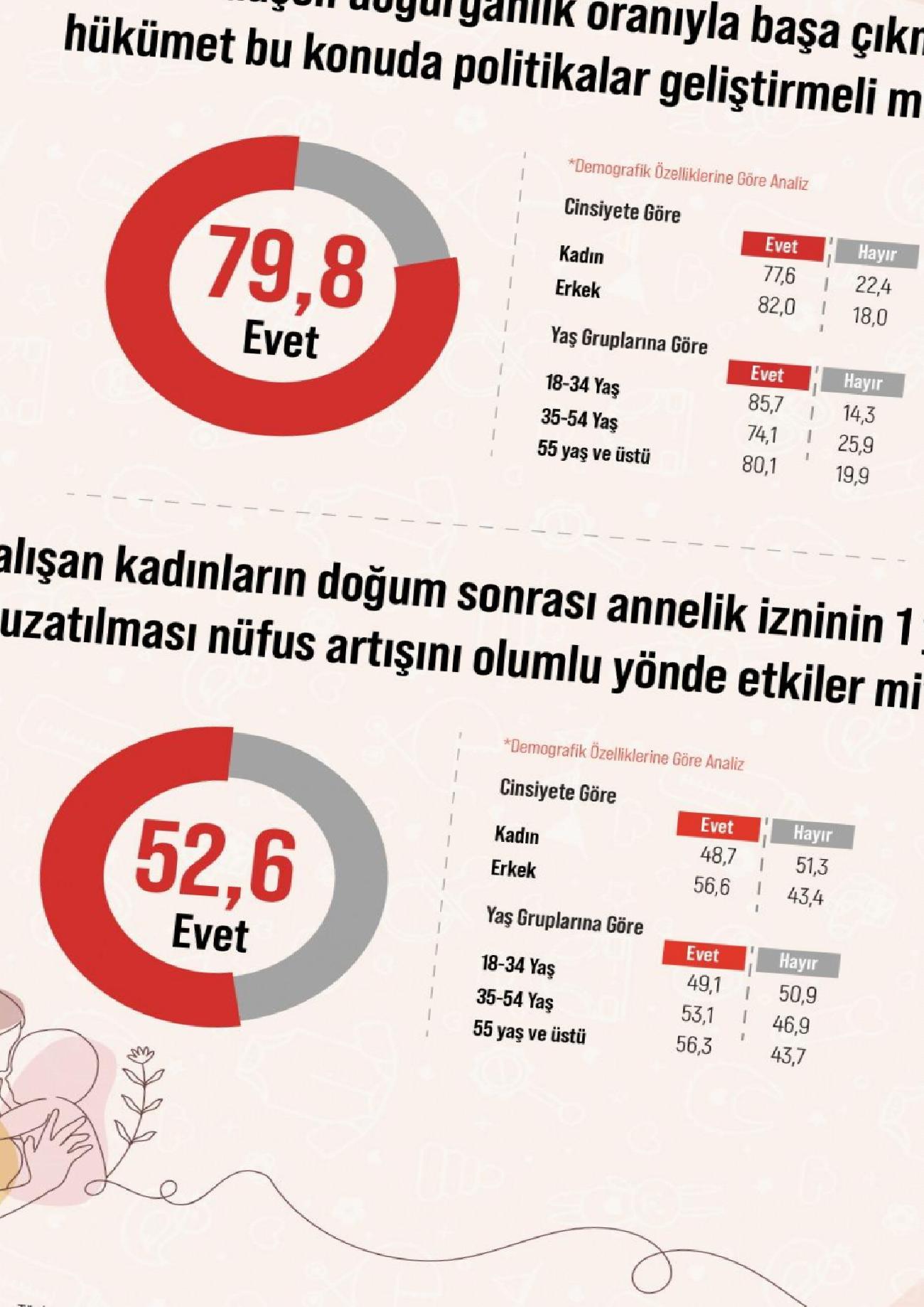 Areda Survey Araştırması: Türkiye'de Düşen Doğurganlık Oranı ve Hükümet Politikaları