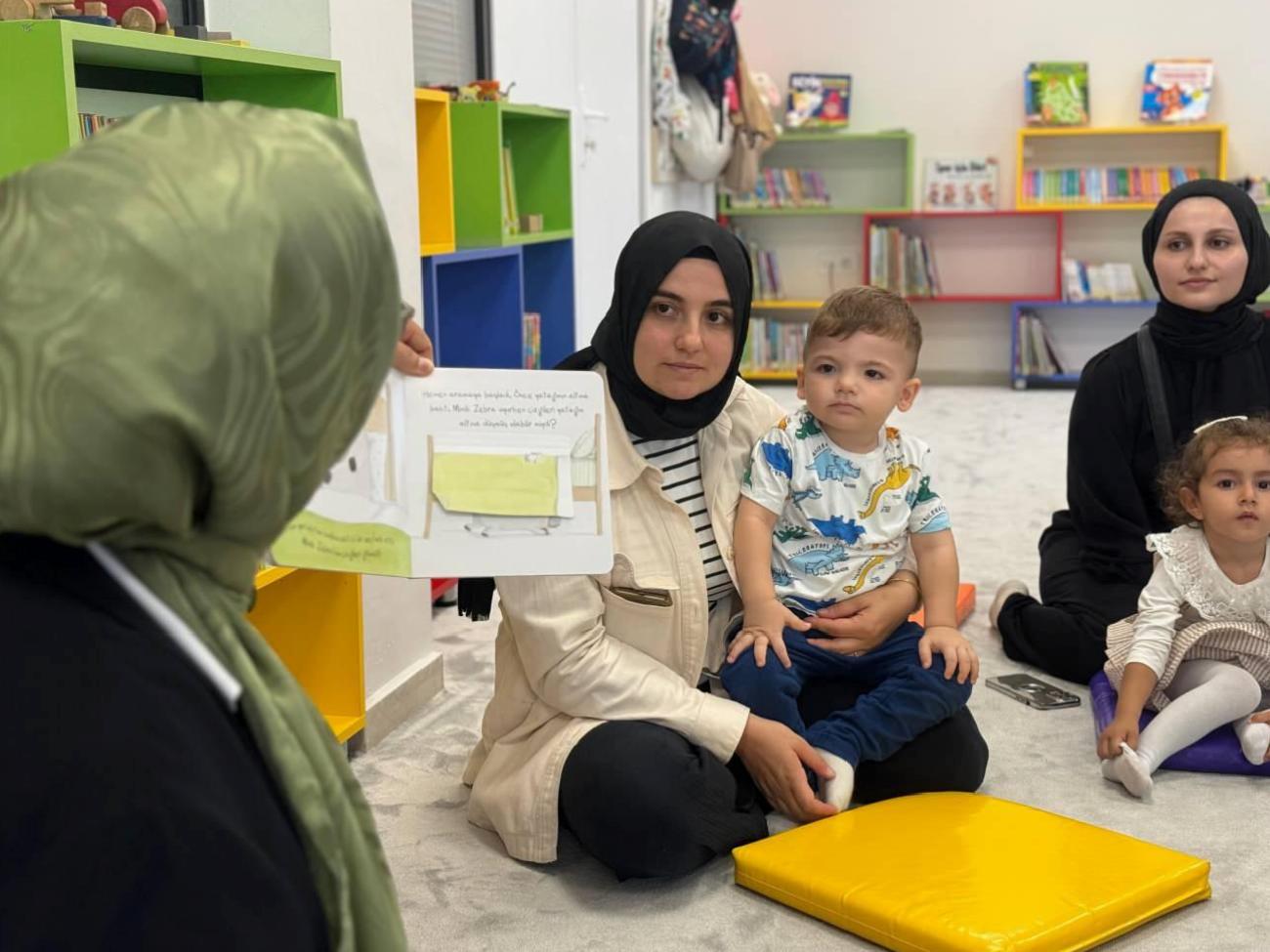 Esenler’deki Esma Biltaci Anne Bebek Kütüphanesi