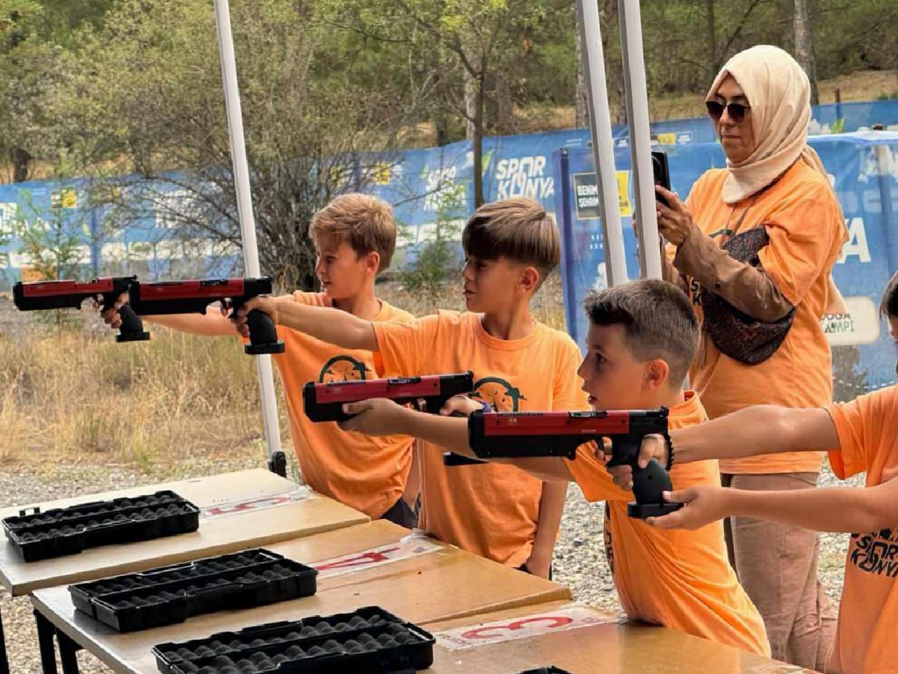 Konya Büyükşehir Belediyesi'nden Anne-Oğul Oyun Kampı