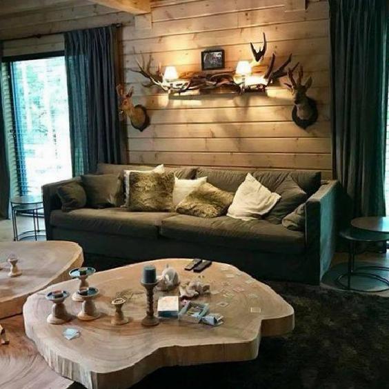 Chalet Stil Ev Dekorasyonunda Renkler ve Desenler