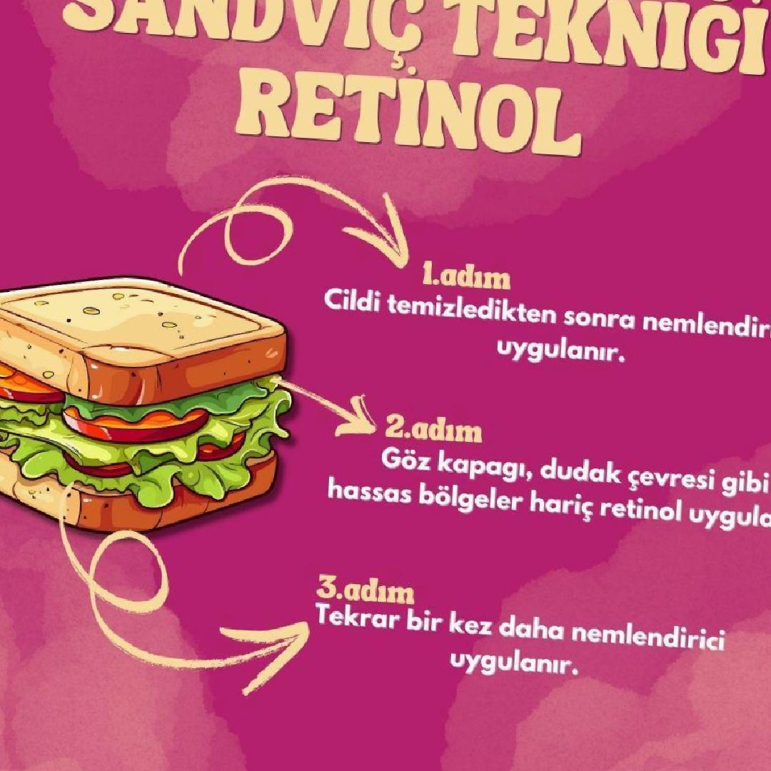 Retinol Sandviç Tekniği ile Cilt Bakımında Devrim